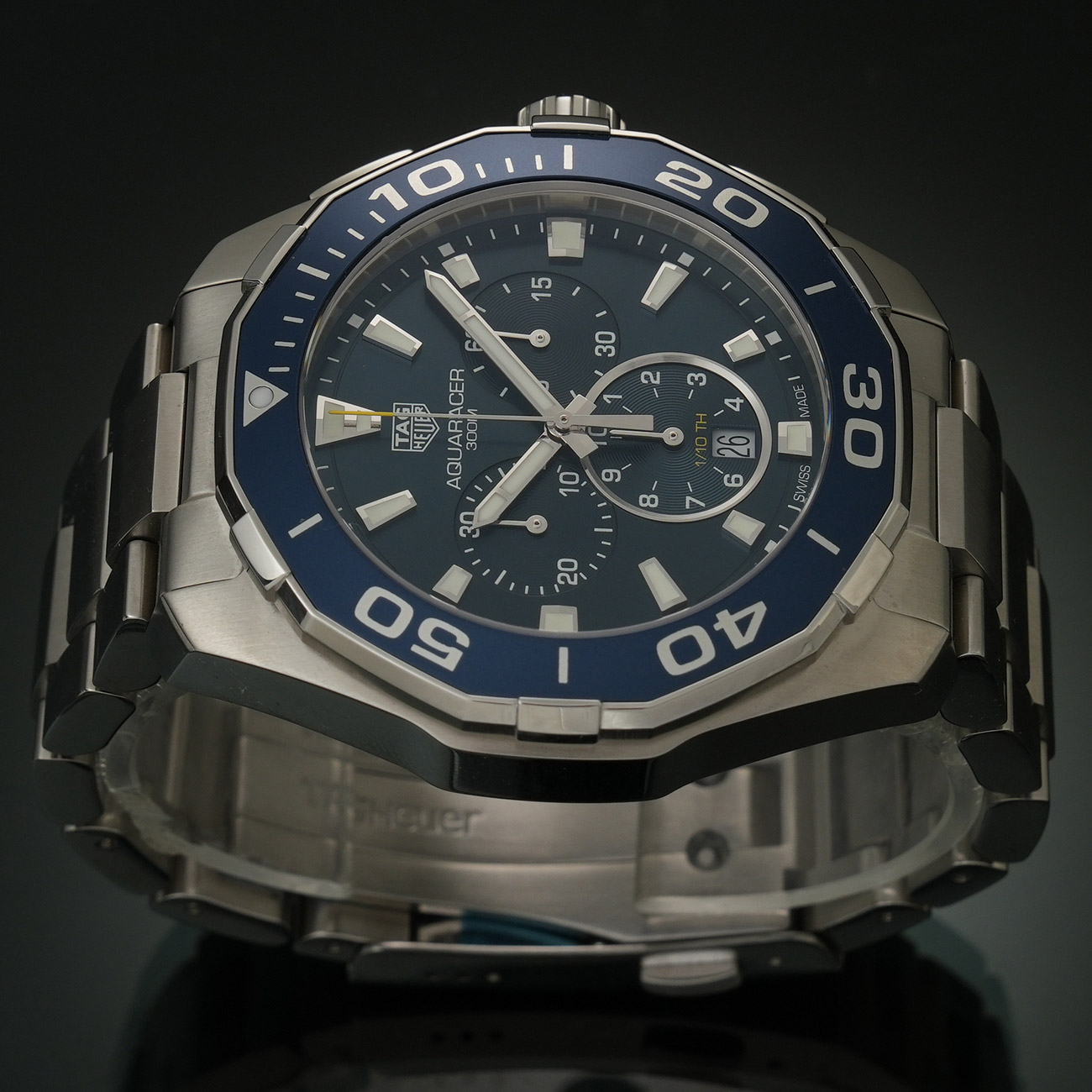 TAG Heuer(USED)태그호이어 아쿠아레이서 블루 크로노 CAY111B.BA0927
